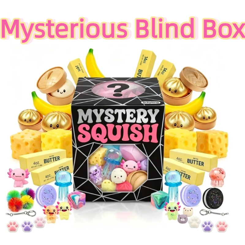 Model Kit Box - 100styles Squishy Squeeze Fidget Blind Box