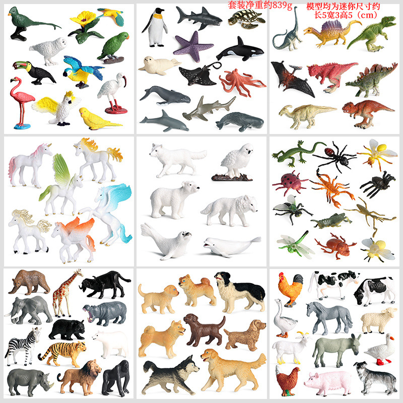 Model Kit Dinosaur Bandai - Children Early Education Simulation Marine Animal