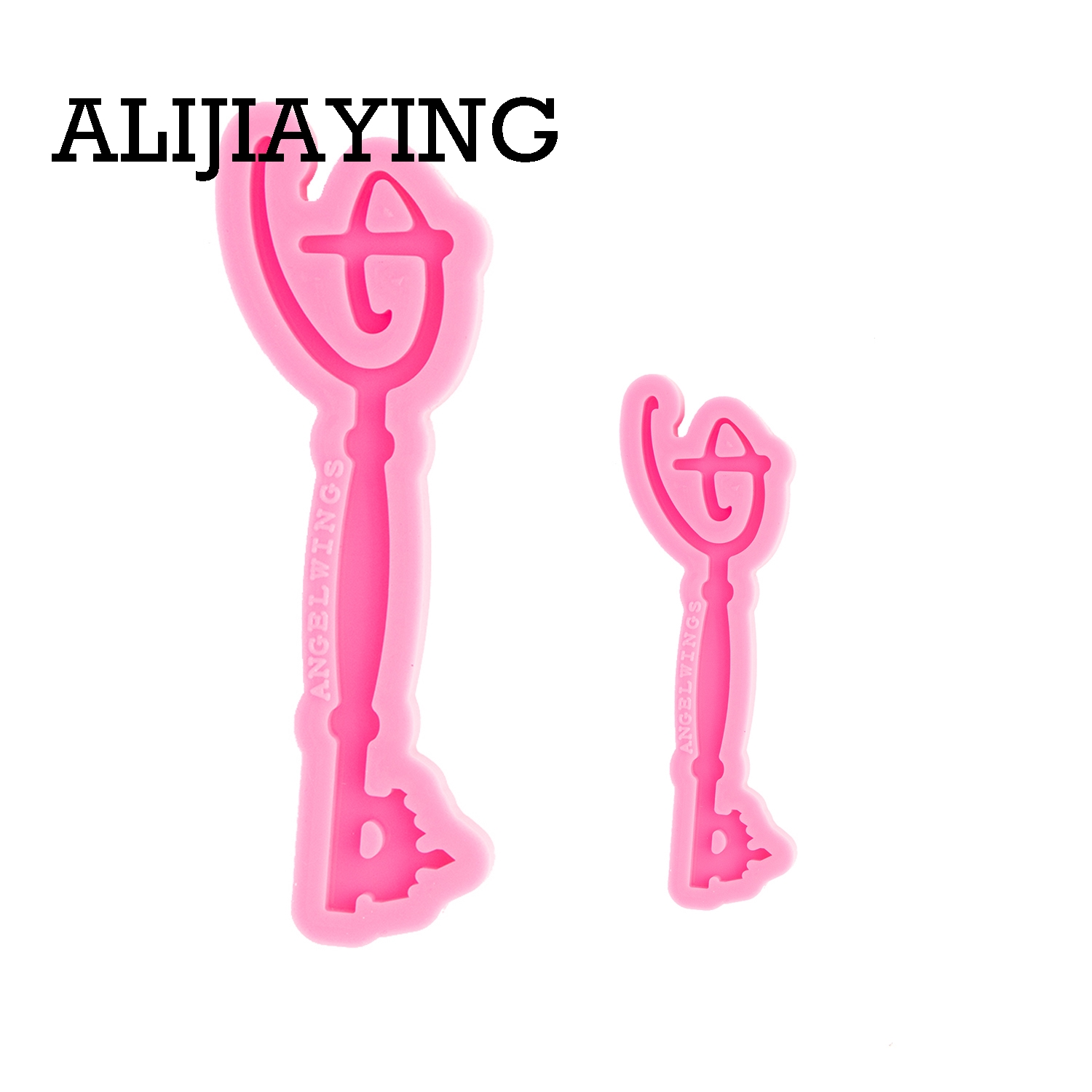 Model Kit For Beginners - DY0788 Glossy Anime key shape KeyChains