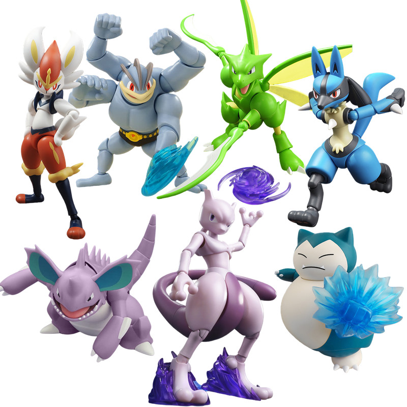 Model Kit Quick Pokemon - Blokees Pokemon Mewtwo Adventure Prologue Snorlax