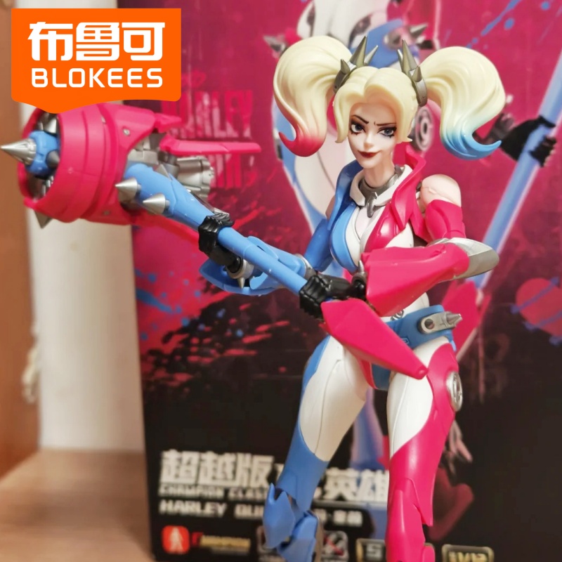 Model Kit Harley Quinn - Genuine Blokees Dc Heroes Harley Quinn