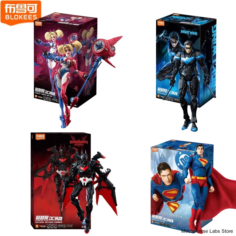 Model Kit Harley Quinn - Blokees Champion Class DC Heroes Blocks
