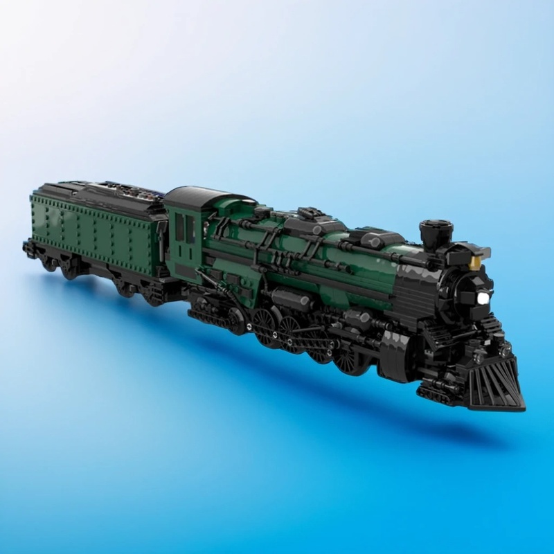 Model Kit Decals - 1709PCS MOC Railway Train Pere Marquette