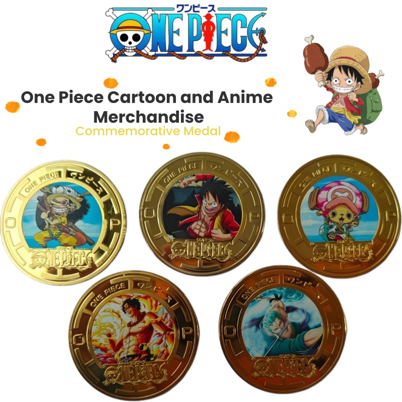 Model Kit Accessories - One Piece cartoon character creative metal