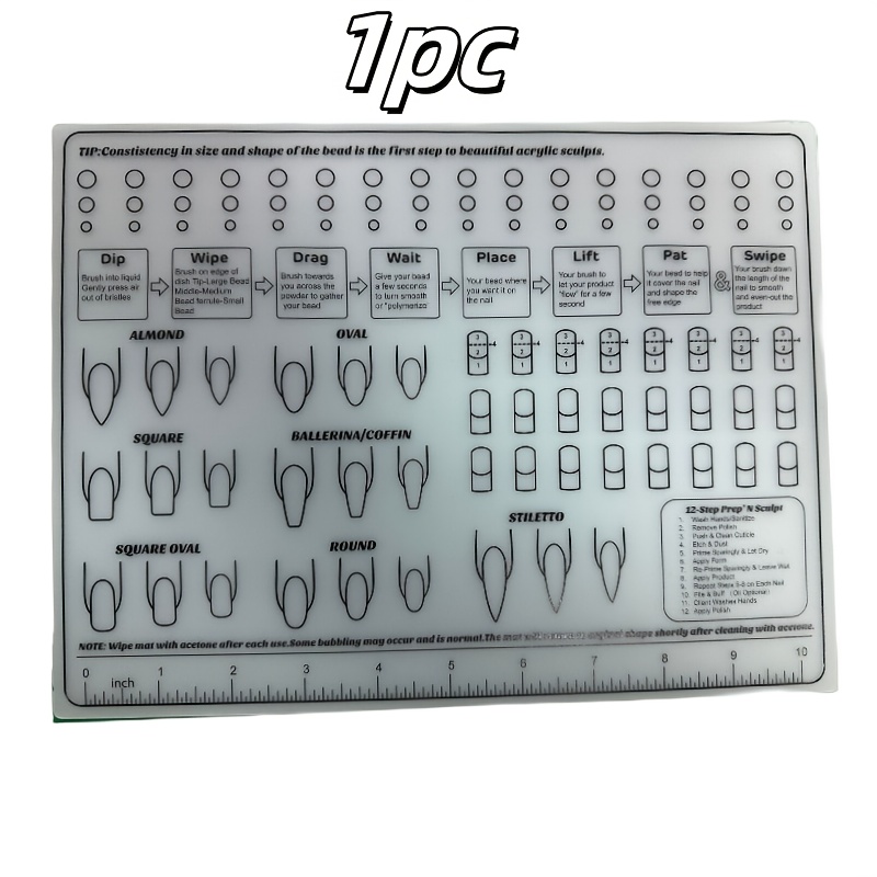 Model Kit For Beginners - Nail Manicure Professional Tool Silicone Nail