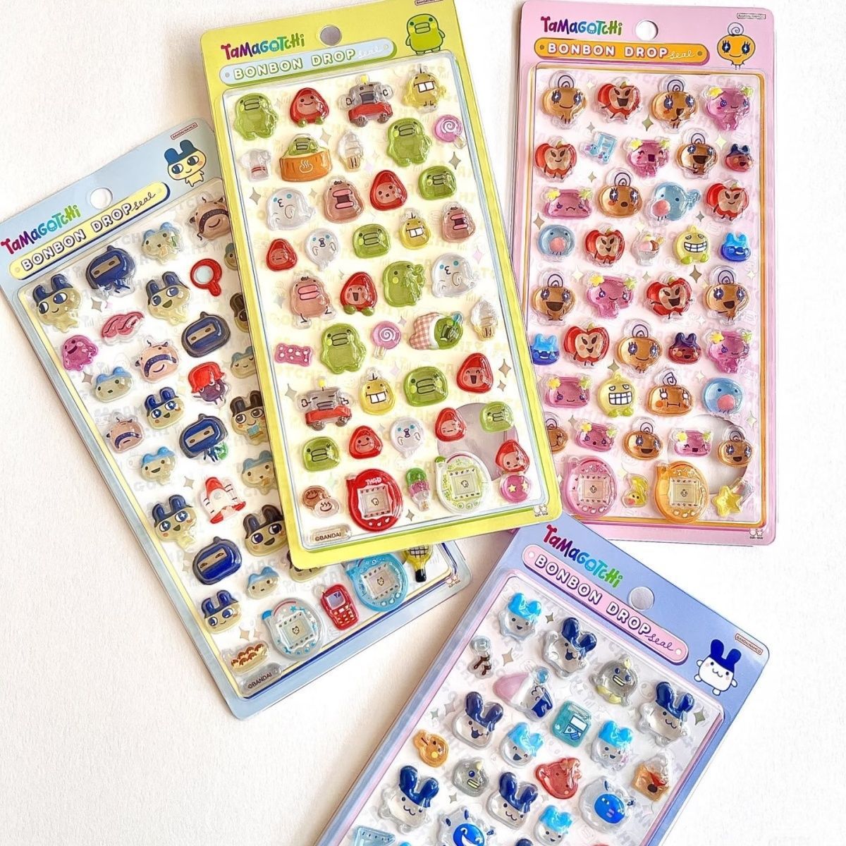 Model Kit Decals - Tamagotchi 3D Stickers - Cute Cartoon