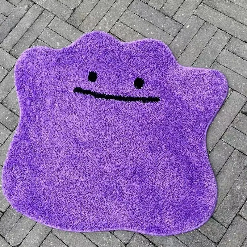Cartoon Ditto Carpet Nime Floo - Model Kit Quick Pokemon 评论和价格