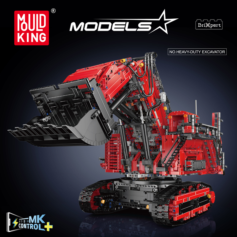 Mould King 17070 17071 Technic - Model Kit Excavator 评论和价格