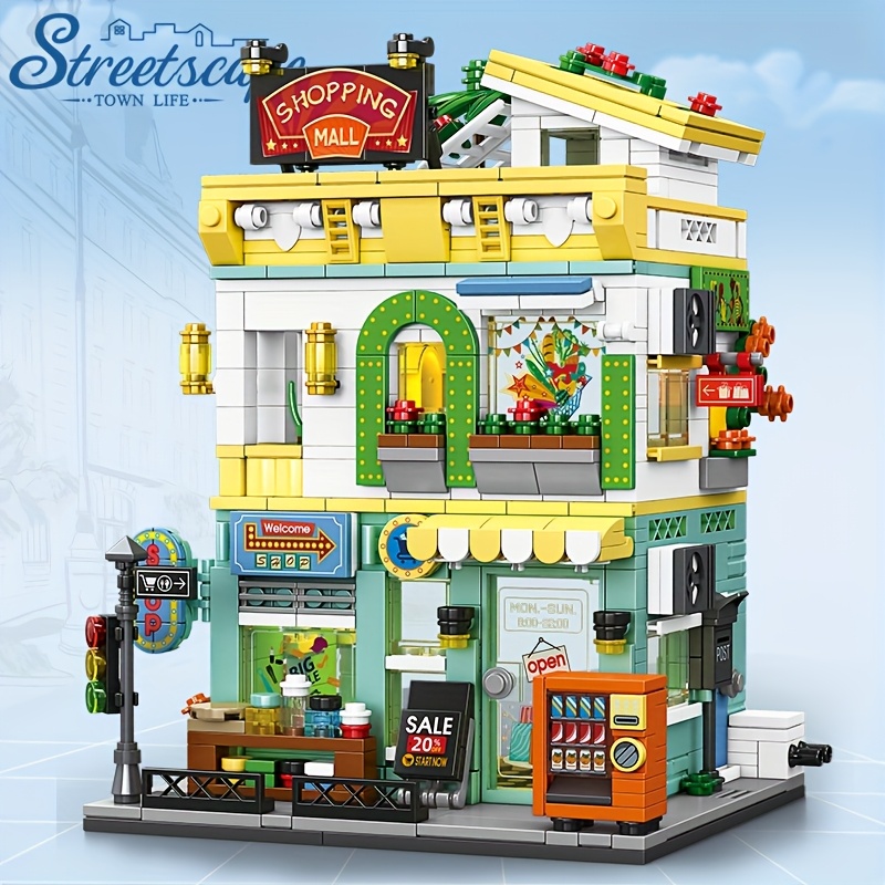 Town Life Streetscape Supermar - Model Kit Walmart 评论和价格