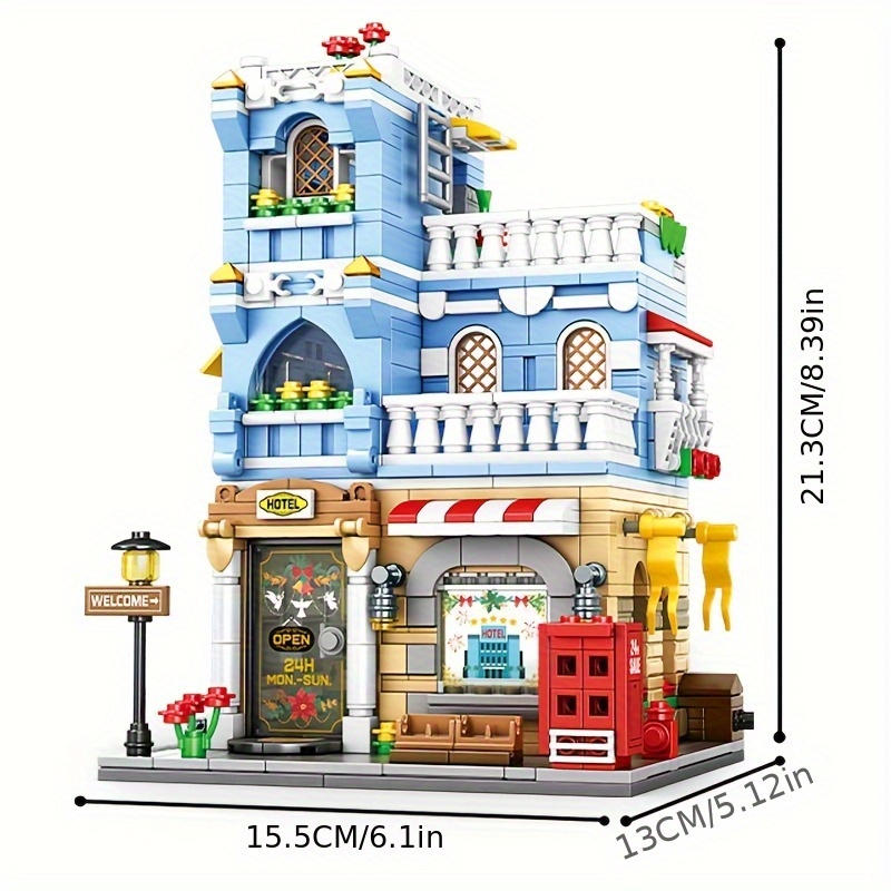 Town Life Streetscape Supermar - Model Kit Walmart 评论和价格