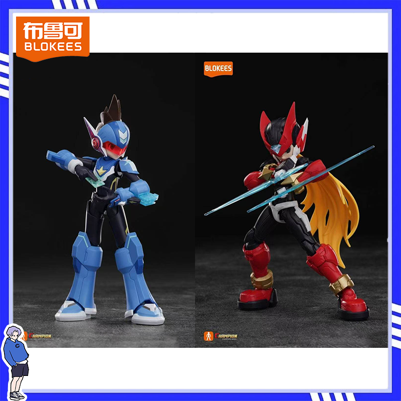 In Stock Blokees Mega Man Cham - Model Kit Zero Megaman 评论和价格