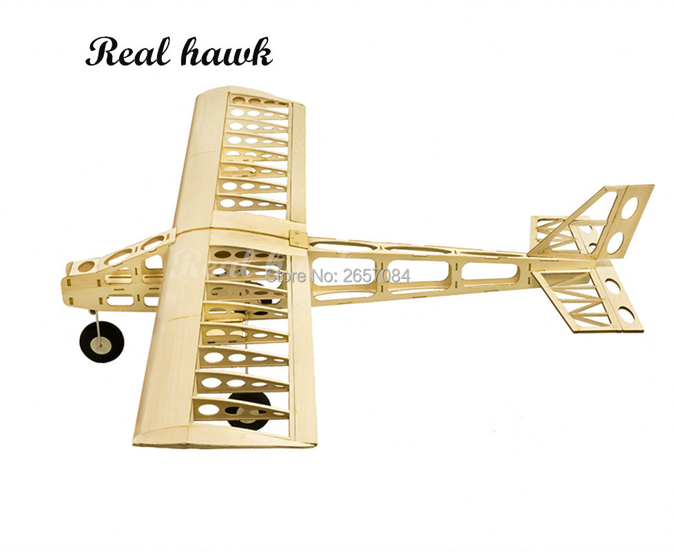 1300mm Balsa Wood RC Airplane  - Model Kit For Beginners 评论和价格