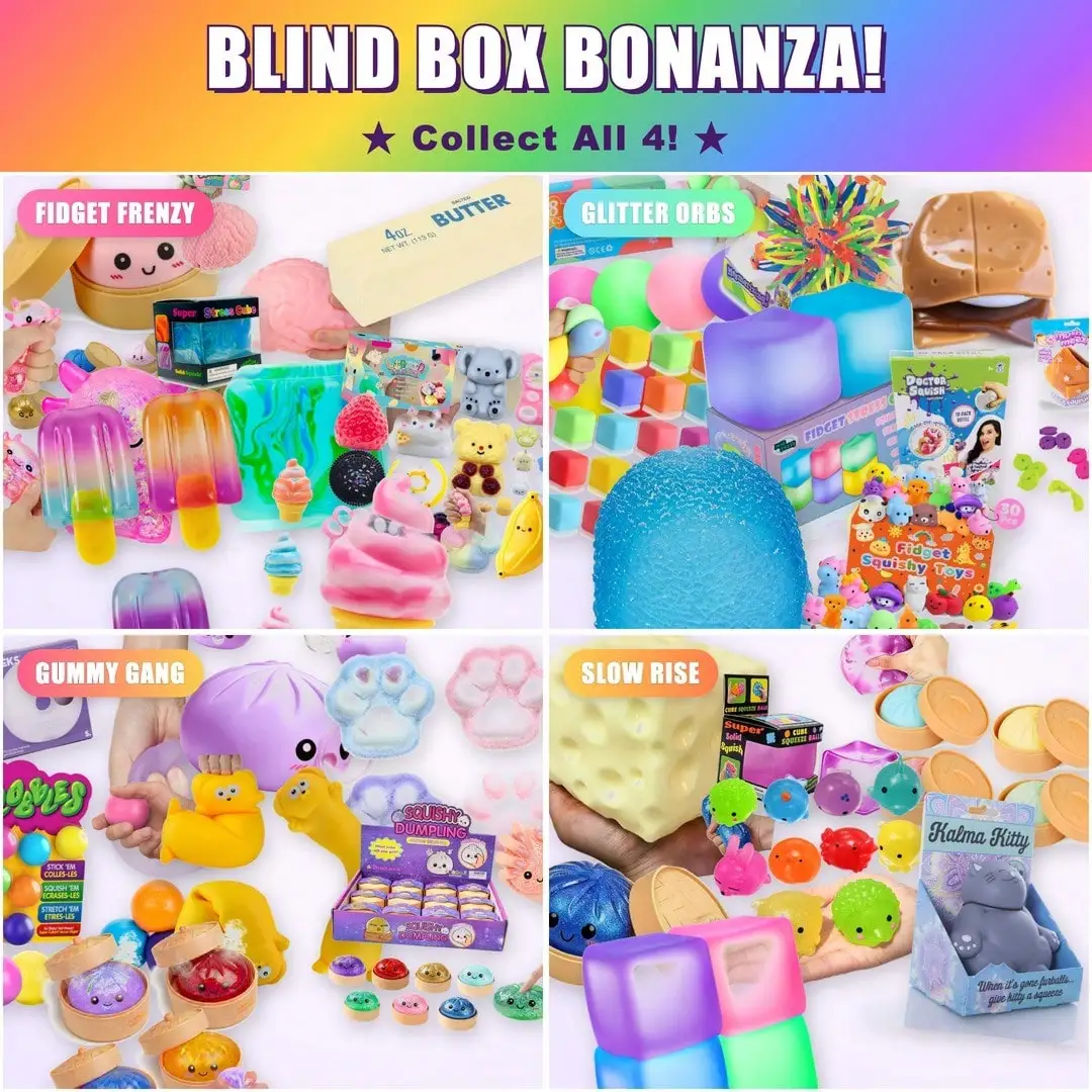 100styles Squishy Squeeze Fidg - Model Kit Box 评论和价格