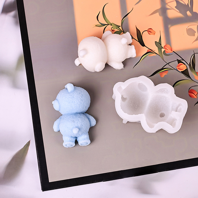 New Cute 3D Sleeping Bear Mous - Model Kit For Beginners 评论和价格