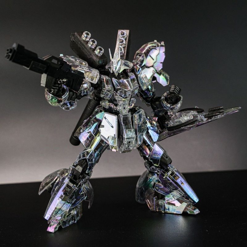 Plated Rainbow Laser Clear Rg  - Model Kit Daban 评论和价格