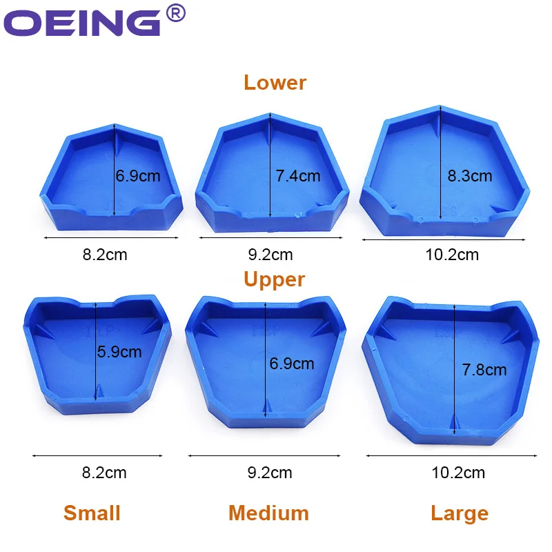 2/6Pcs Dental Model Base Silic - Model Kit Tool 评论和价格