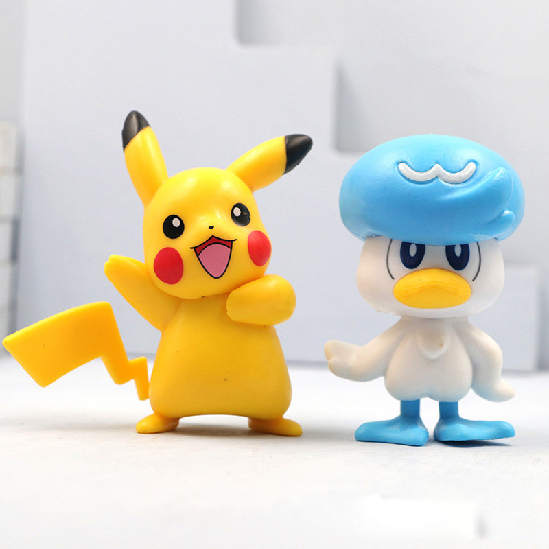 7Pcs Anime Pokemon Pikachu Fig - Model Kit Quick Pokemon 评论和价格