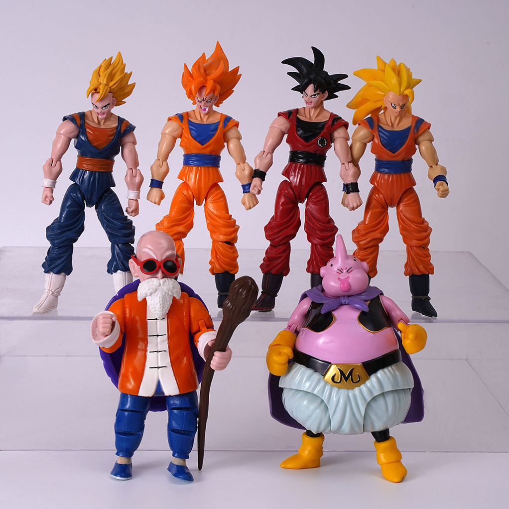 1-14PCS Anime Dragon Ball Z Su - Model Kit Vegito 评论和价格
