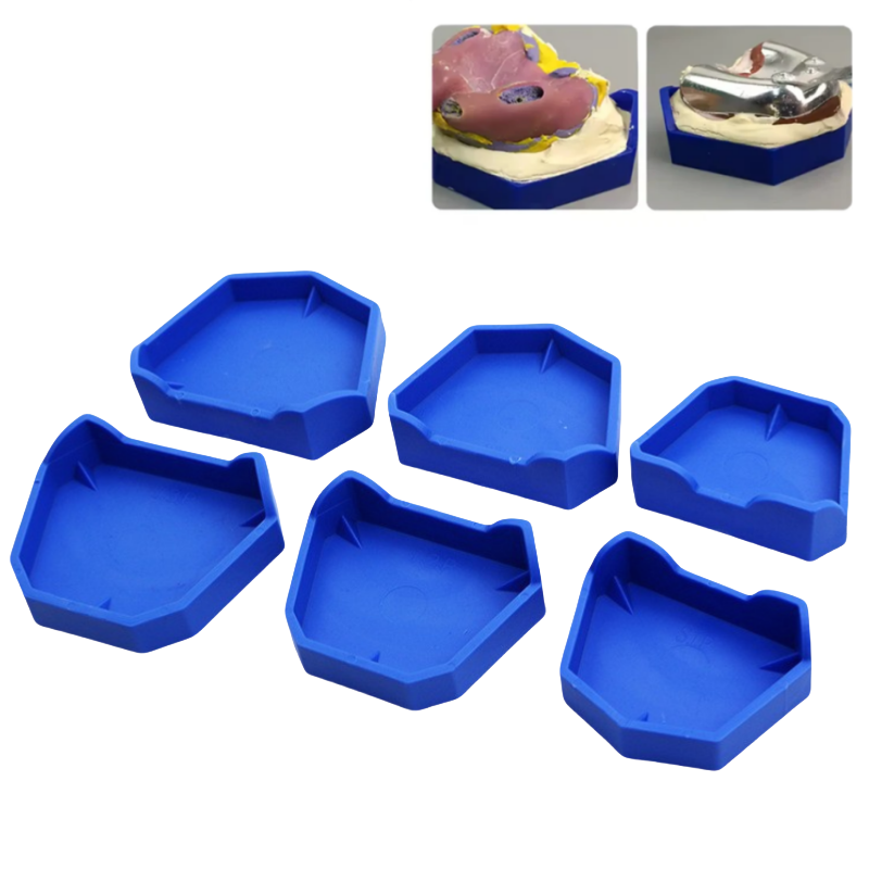 6pcs Dental Model Base Set Pla - Model Kit Tool 评论和价格