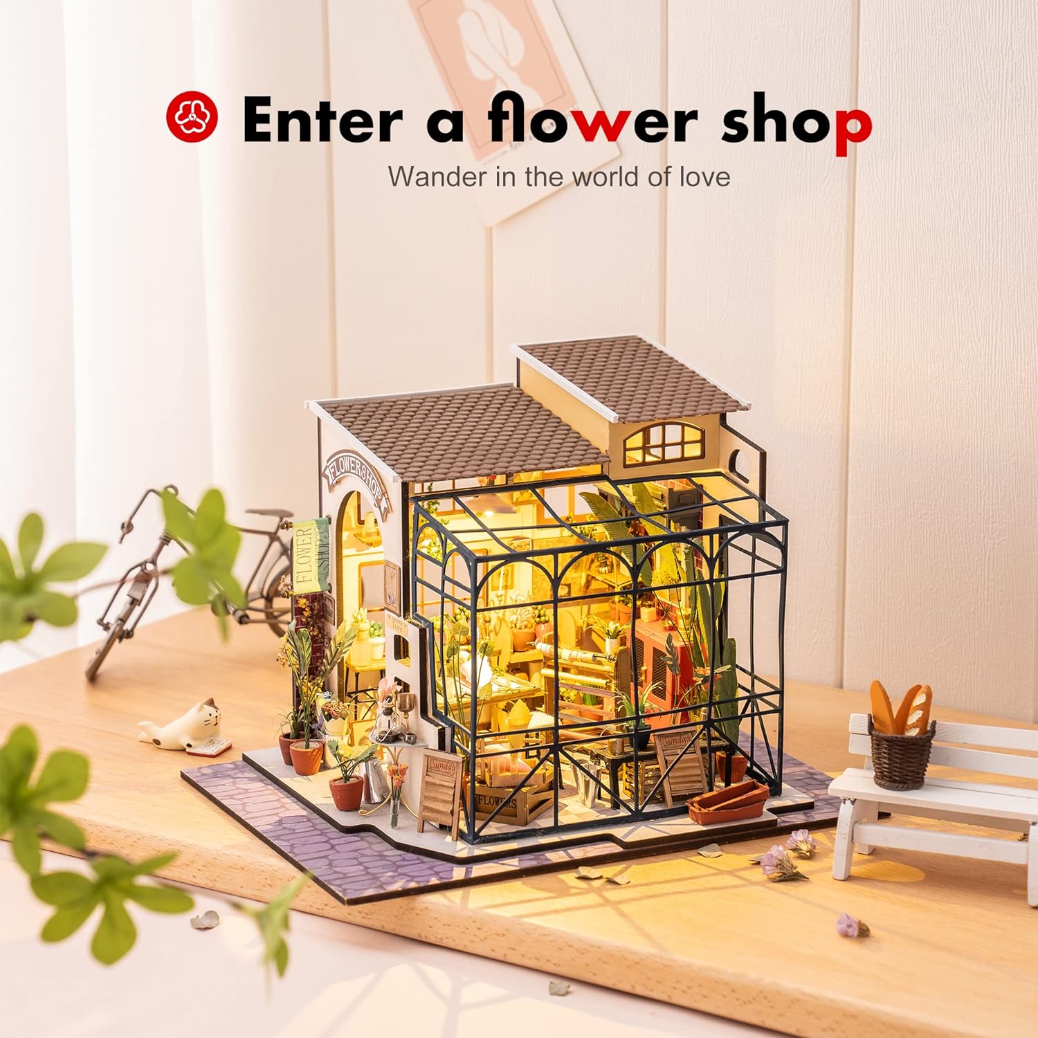 Robotime Rolife DIY Miniature  - Model Kit Glue 评论和价格