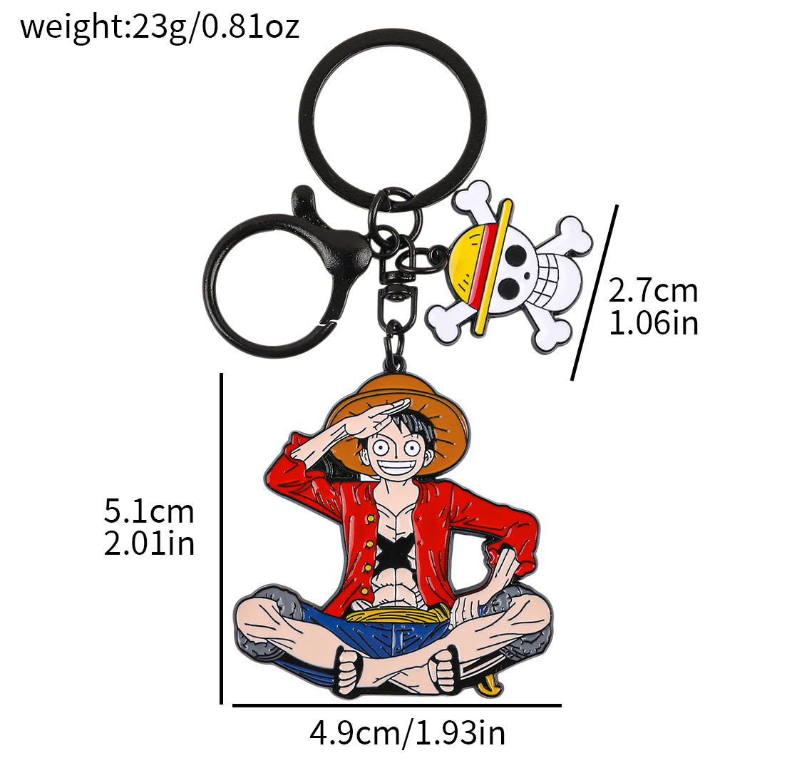One Piece Anime Keychain Set - - Model Kit Luffy 评论和价格