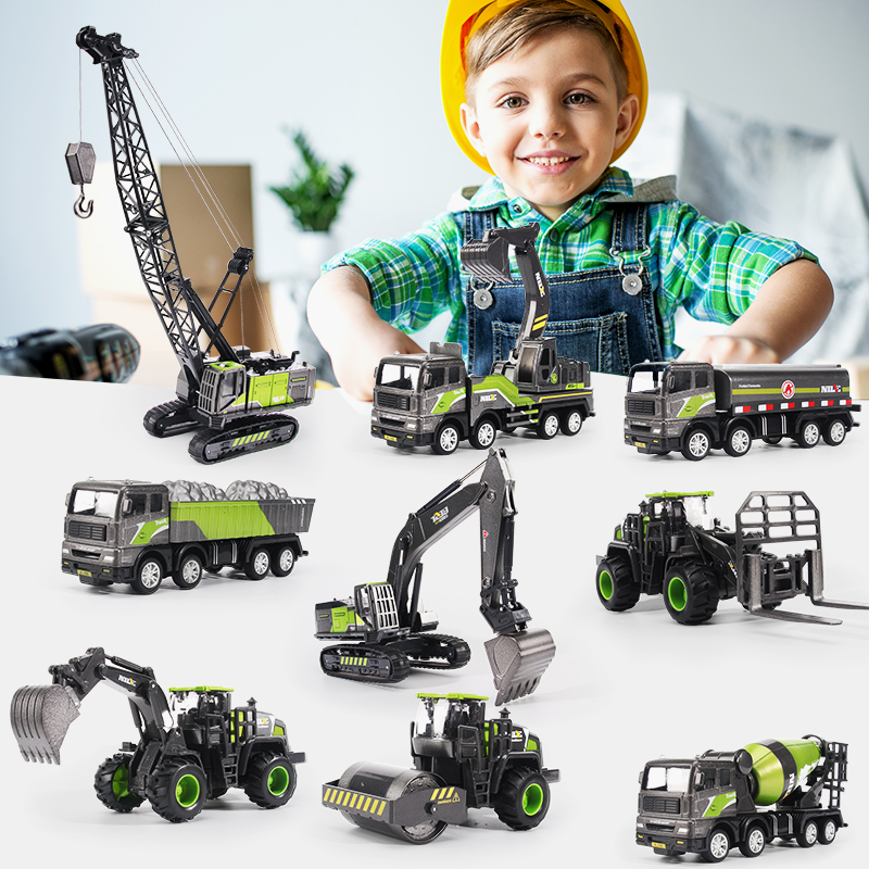1/50 Diecast Alloy Inertia Eng - Model Kit Excavator 评论和价格