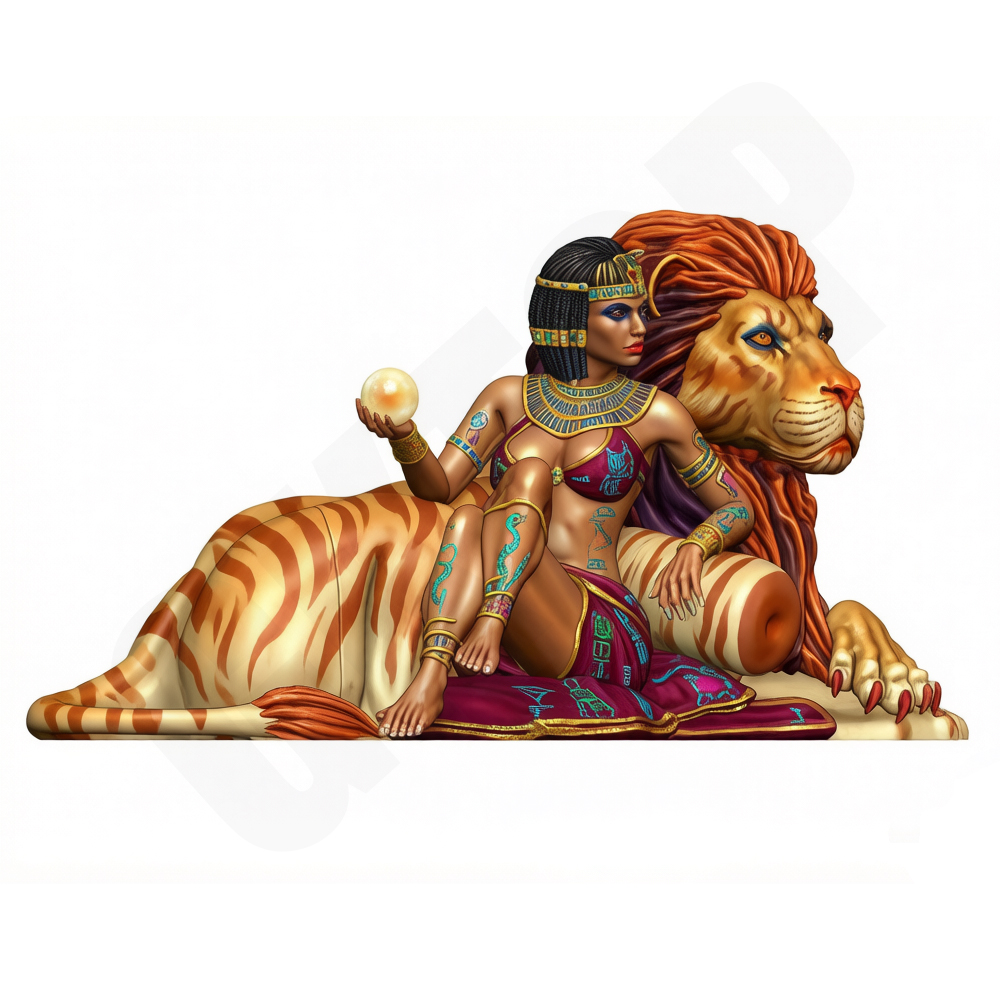 1/24 Ancient Egyptian Lady Lio - Model Kit Diorama 评论和价格