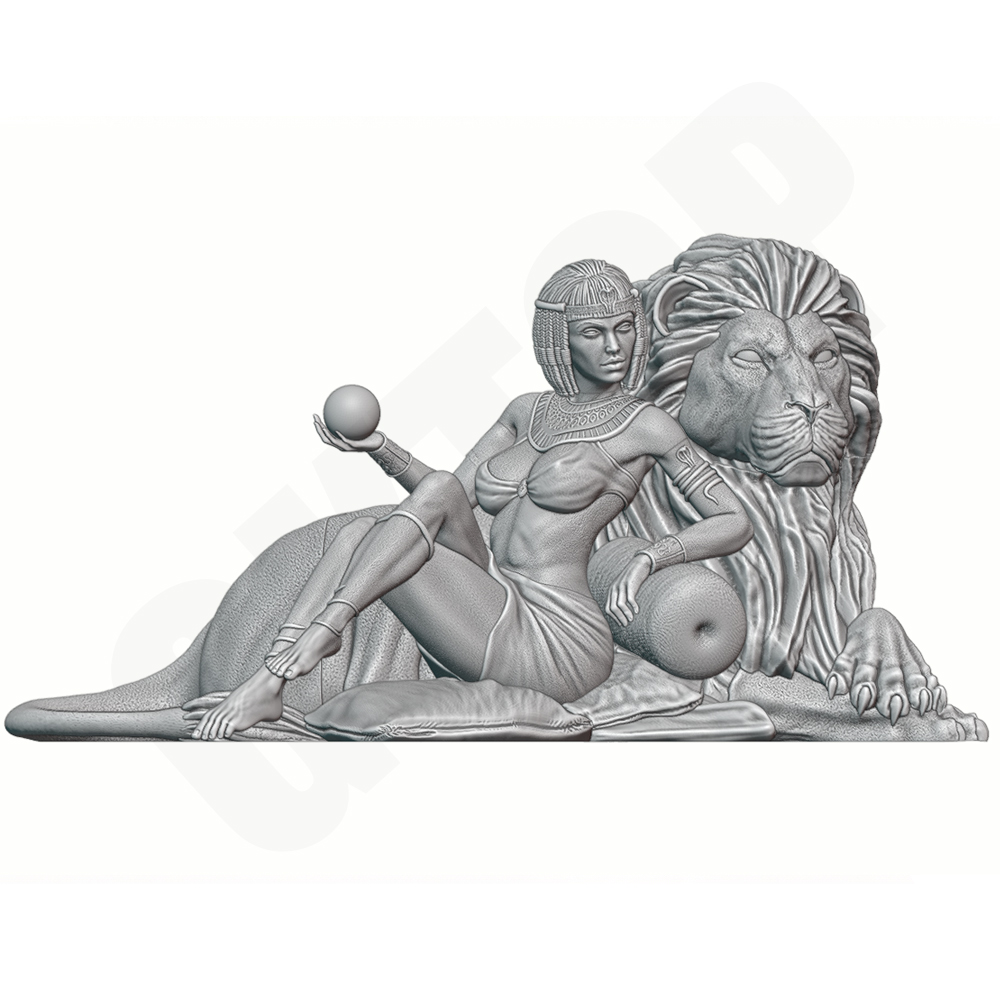1/24 Ancient Egyptian Lady Lio - Model Kit Diorama 评论和价格