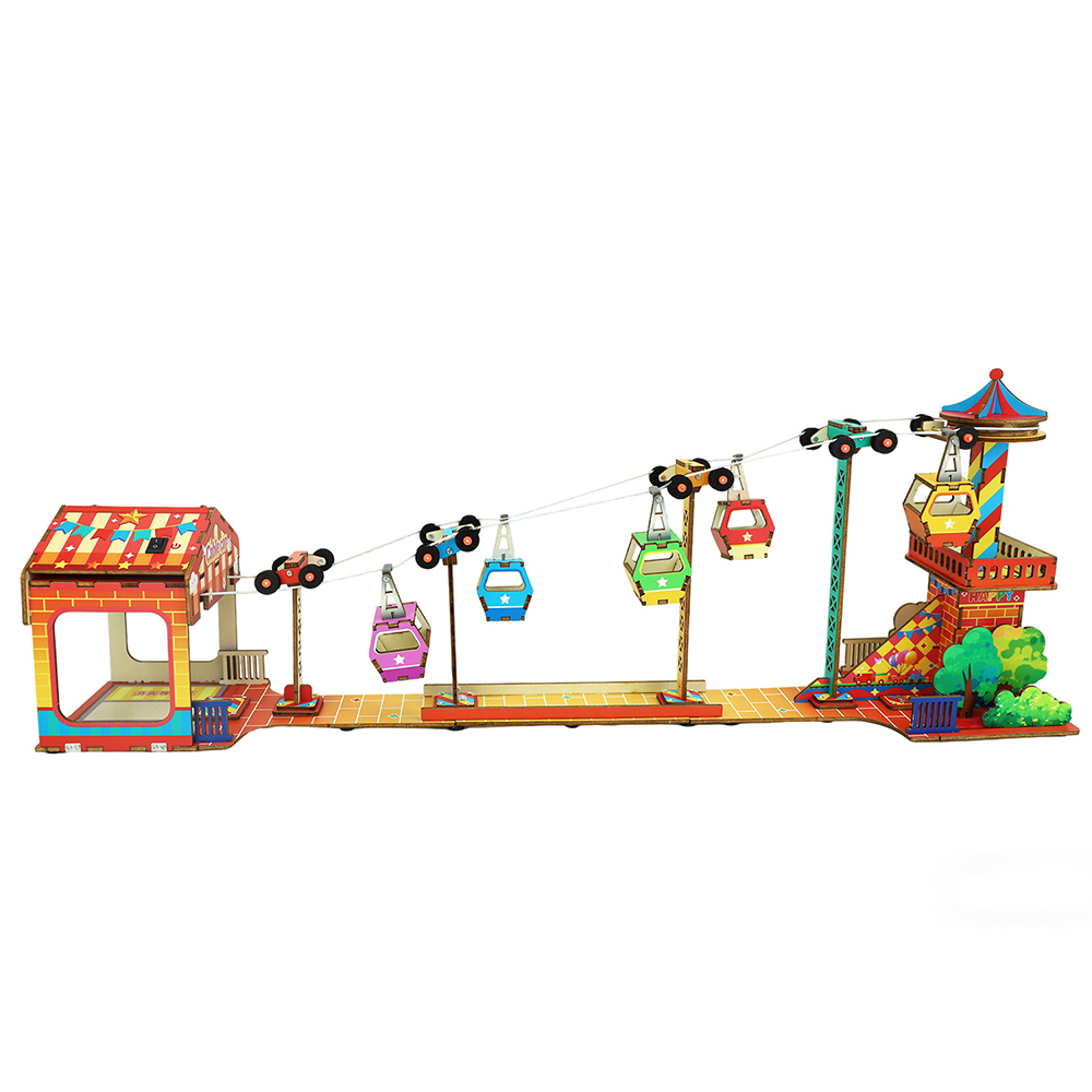 Sightseeing Cable Car Model Ki - Model Kit Walmart 评论和价格