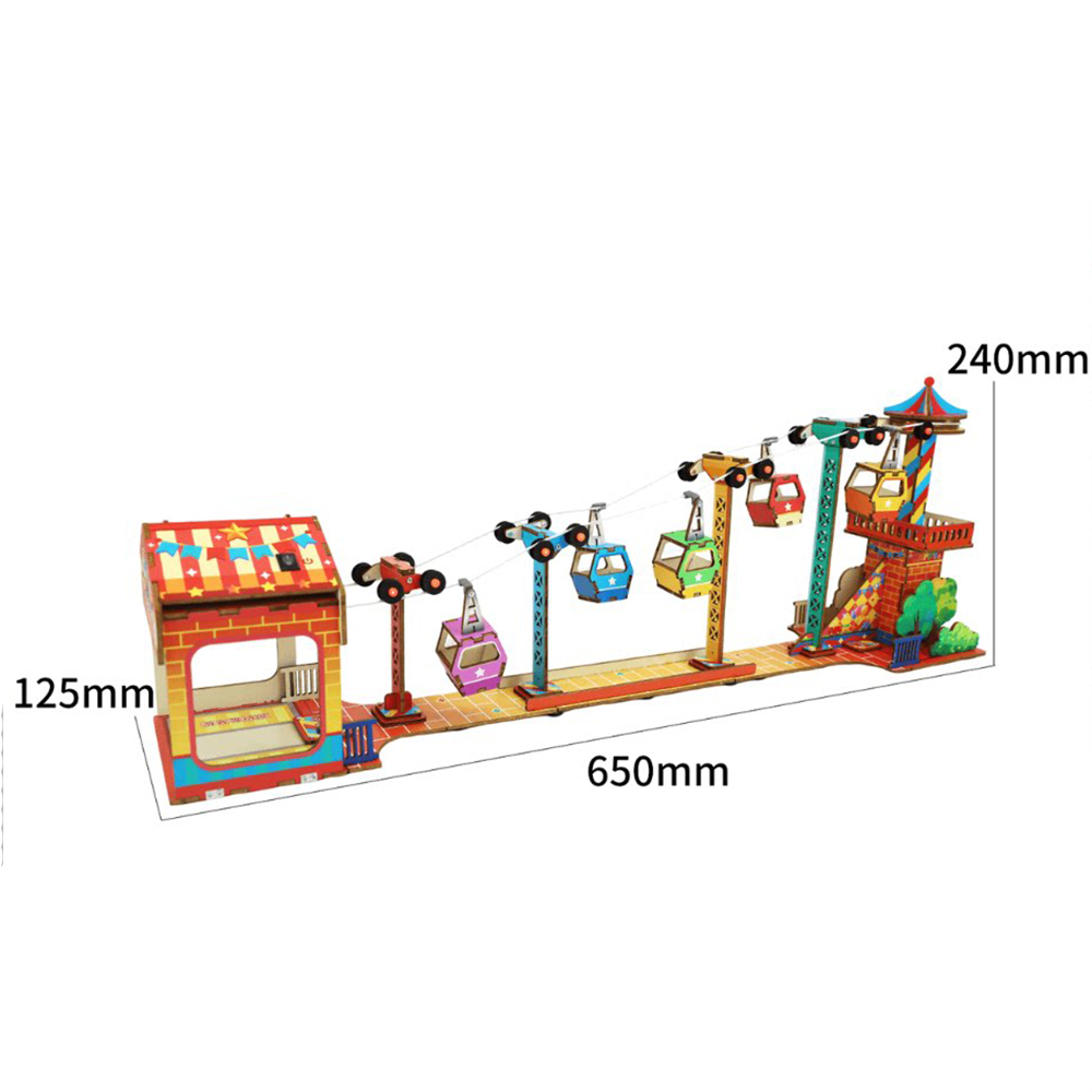 Sightseeing Cable Car Model Ki - Model Kit Walmart 评论和价格