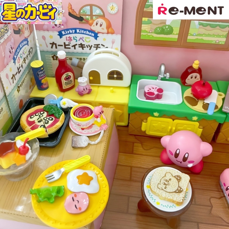 RE-MENT Kirby Kitchen Miniatur - Model Kitchen Set Pvc 评论和价格