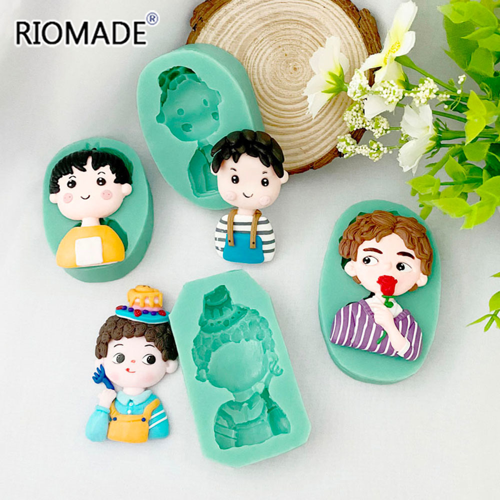Cartoon Lovers Silicone Mold B - Model Kit For Beginners 评论和价格