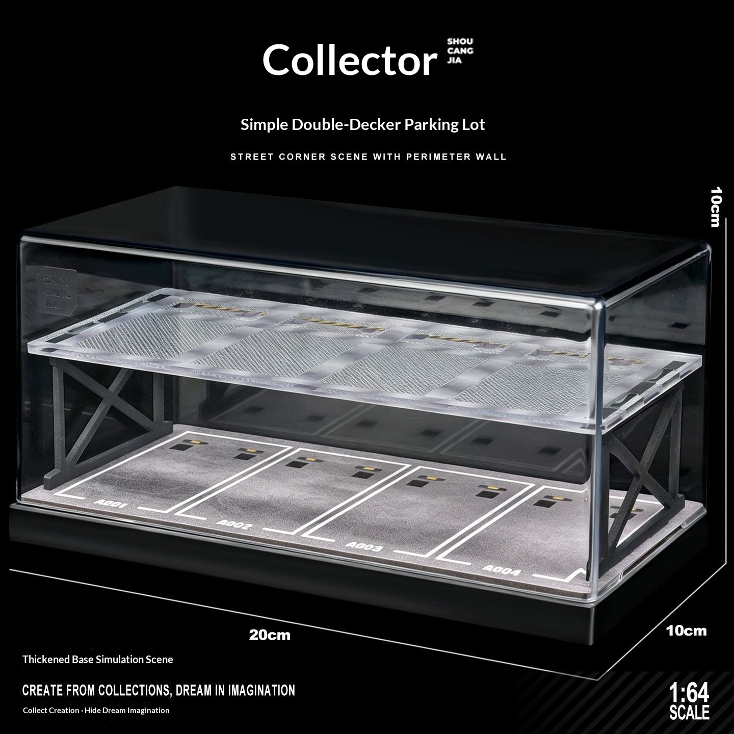 Collector 1:64 Scale Two-Story - Model Kit Diorama 评论和价格