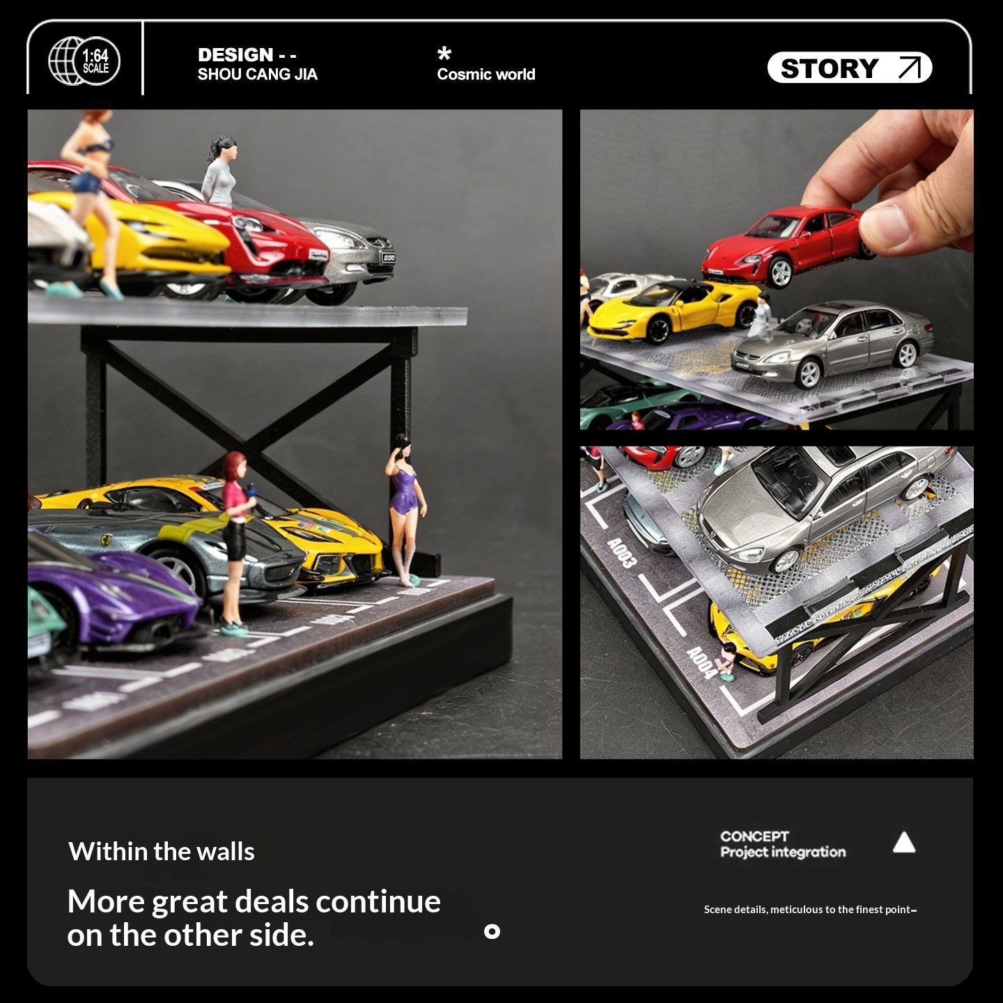 Collector 1:64 Scale Two-Story - Model Kit Diorama 评论和价格