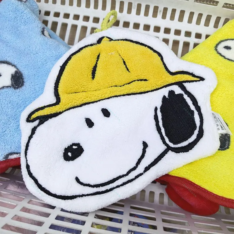 Cute Snoopy Hand Towel Anime A - Model Kitchen Set Pvc 评论和价格