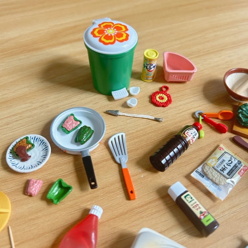 RE-MENT New Arrival Miniature  - Model Kitchen Set Pvc 评论和价格