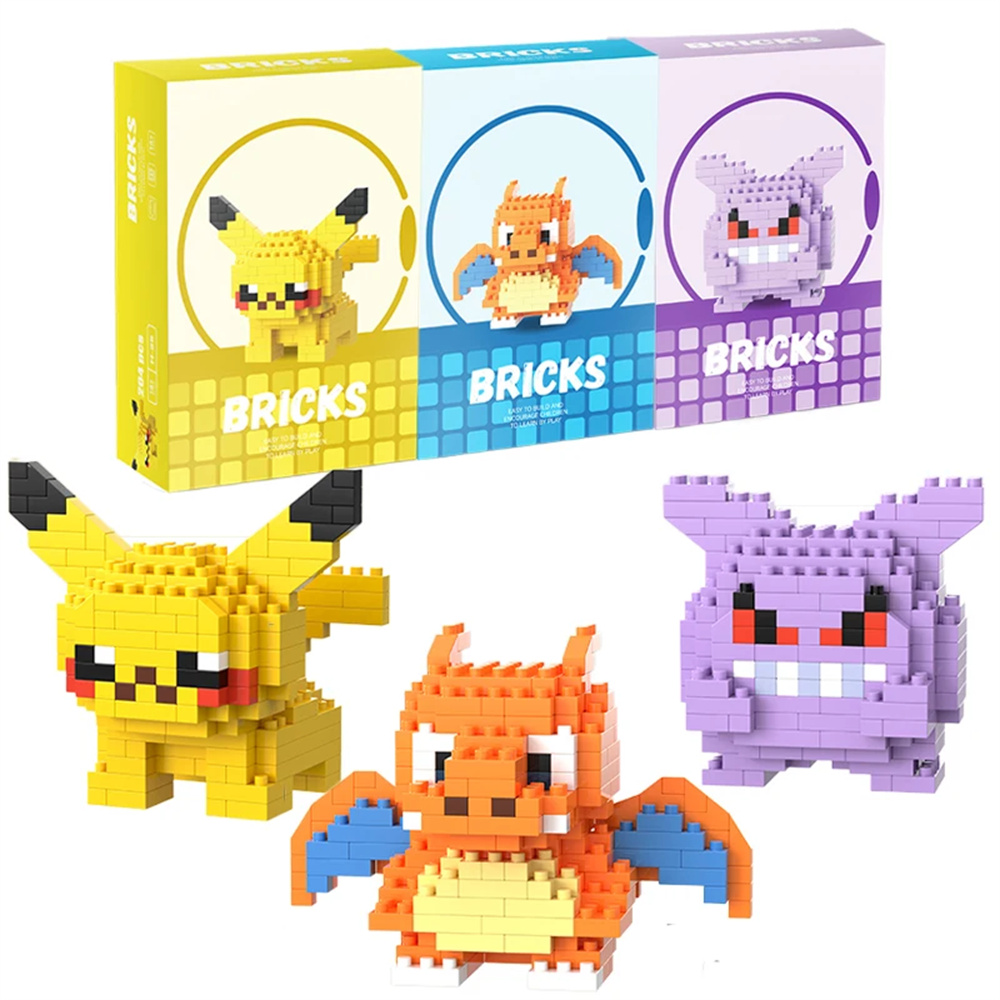 Pokemon Micro Building Blocks  - Model Kit Walmart 评论和价格