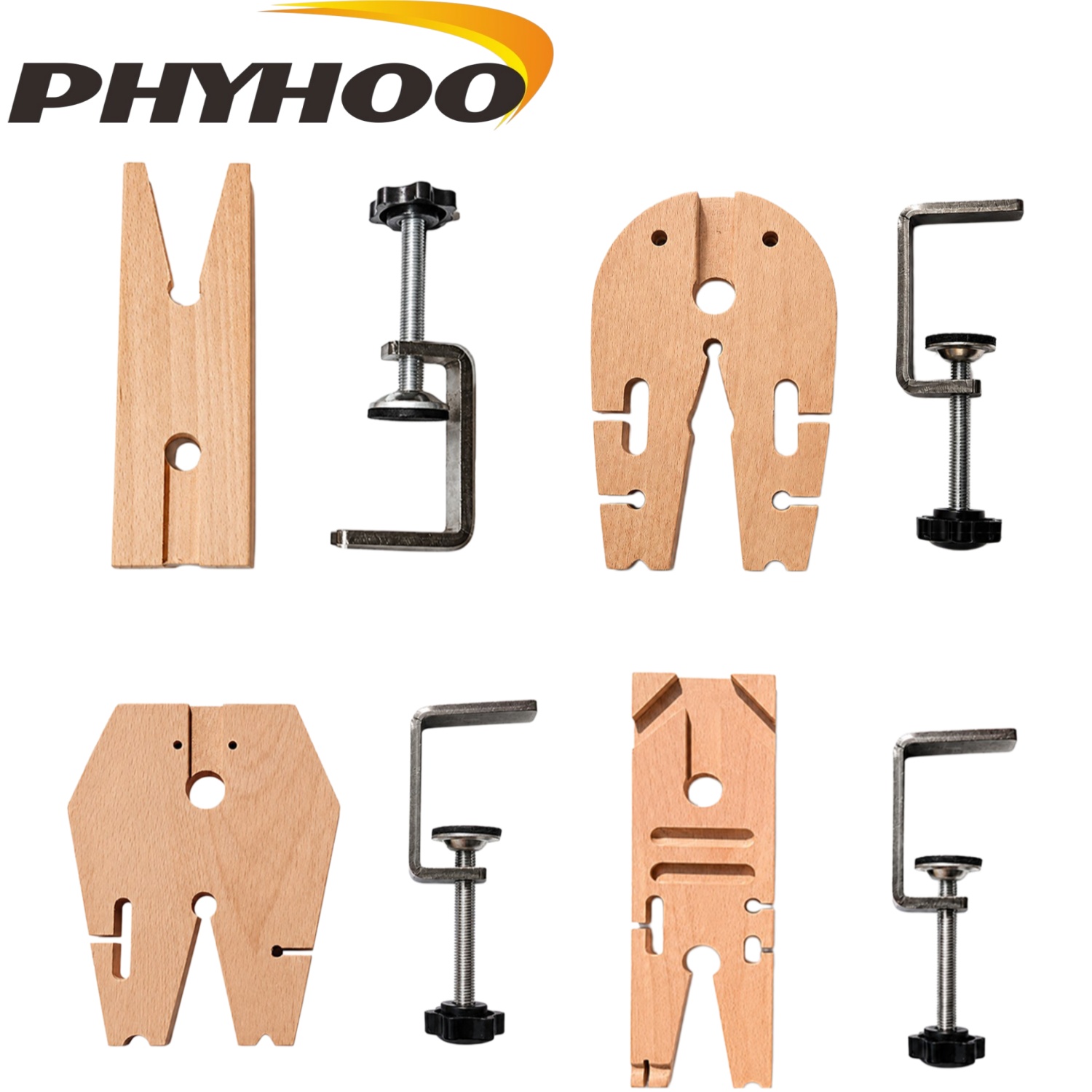PHYHOO Wood Mini Table Clamp S - Model Kit Vise 评论和价格