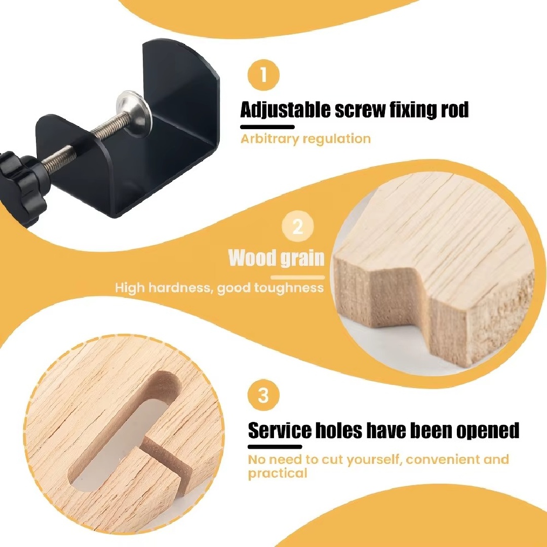 PHYHOO Wood Mini Table Clamp S - Model Kit Vise 评论和价格