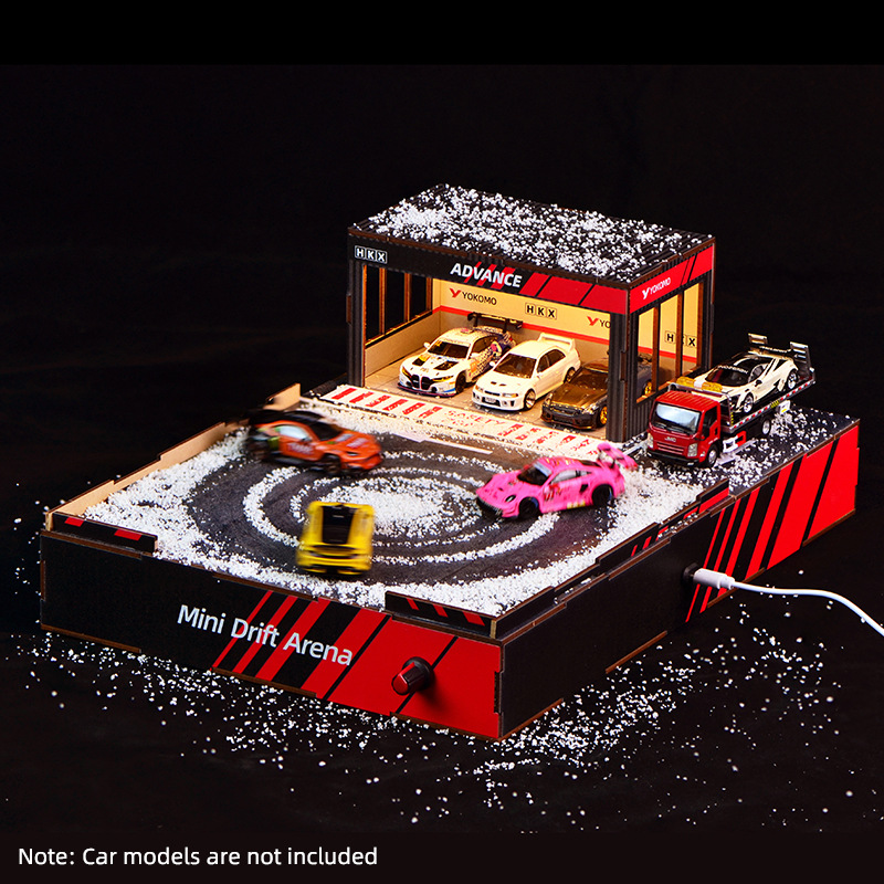 1:64 Scale DIY Drift Track Dio - Model Kit Diorama 评论和价格