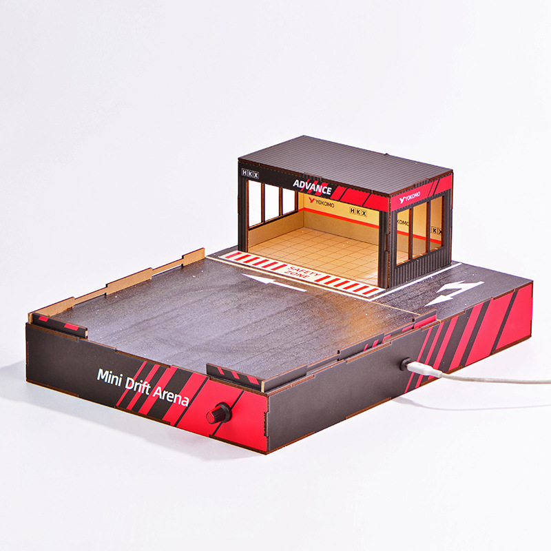 1:64 Scale DIY Drift Track Dio - Model Kit Diorama 评论和价格