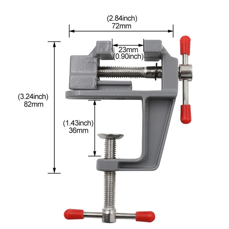 Mini Bench Vise Muliti-Funcati - Model Kit Vise 评论和价格