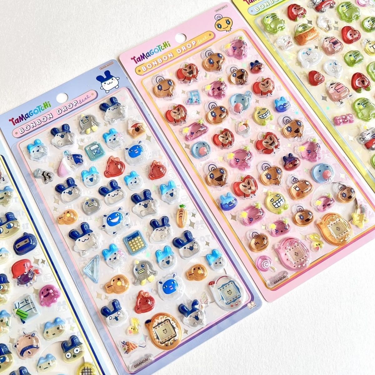 Tamagotchi 3D Stickers - Cute  - Model Kit Decals 评论和价格