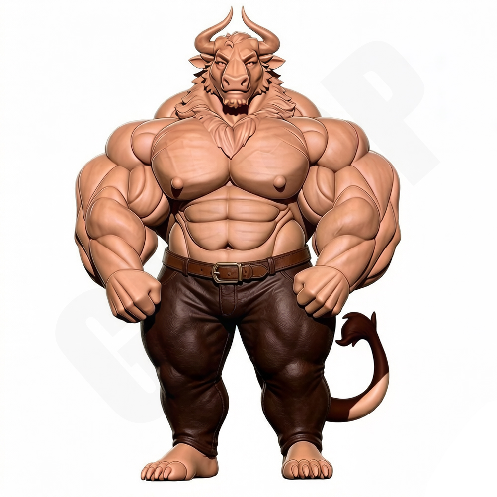 Hunky Fitness Muscle Bull 1/24 - Model Kit Diorama 评论和价格