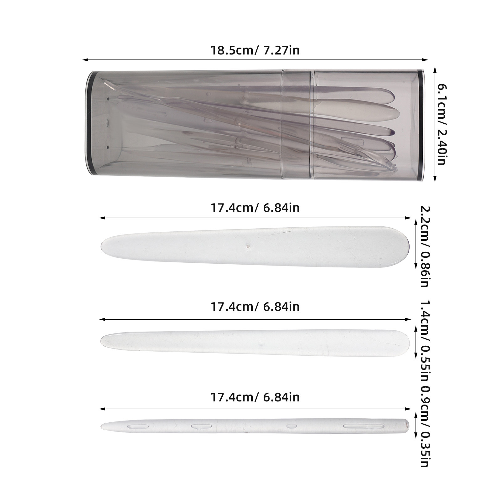 1Set Fondant Tool Set Plastic  - Model Kit Tool 评论和价格