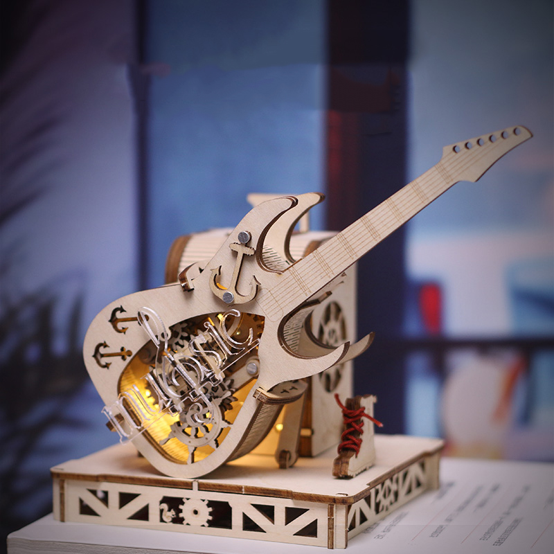 DIY 3D Wooden Puzzle Miniature - Model Kit Glue 评论和价格