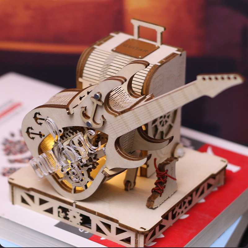 DIY 3D Wooden Puzzle Miniature - Model Kit Glue 评论和价格