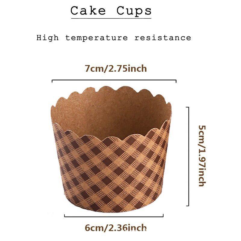 50Pcs/Pack Cupcake Paper Cups  - Model Kit For Beginners 评论和价格