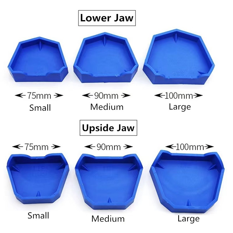 6pcs/set Dental Model Base Sil - Model Kit Tool 评论和价格