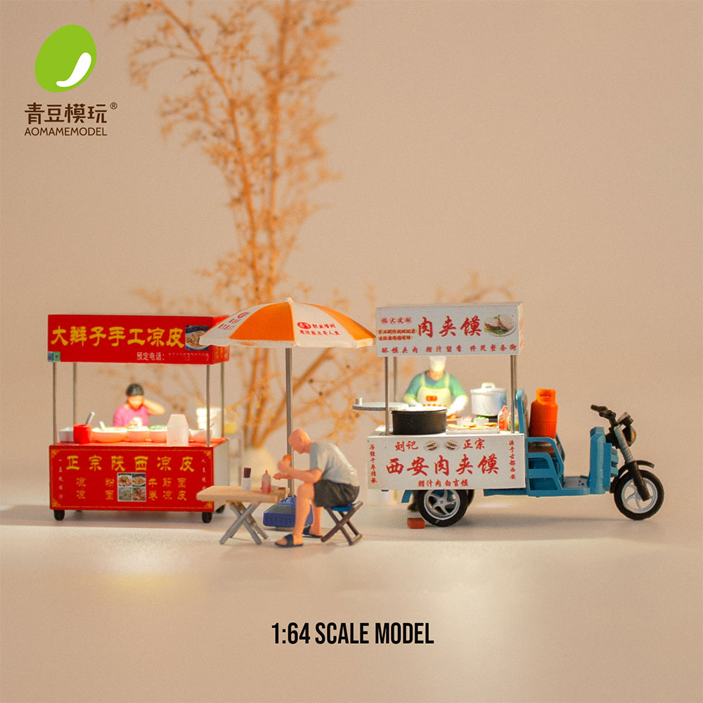 1/64 Night market s Model Kit- - Model Kit Diorama 评论和价格